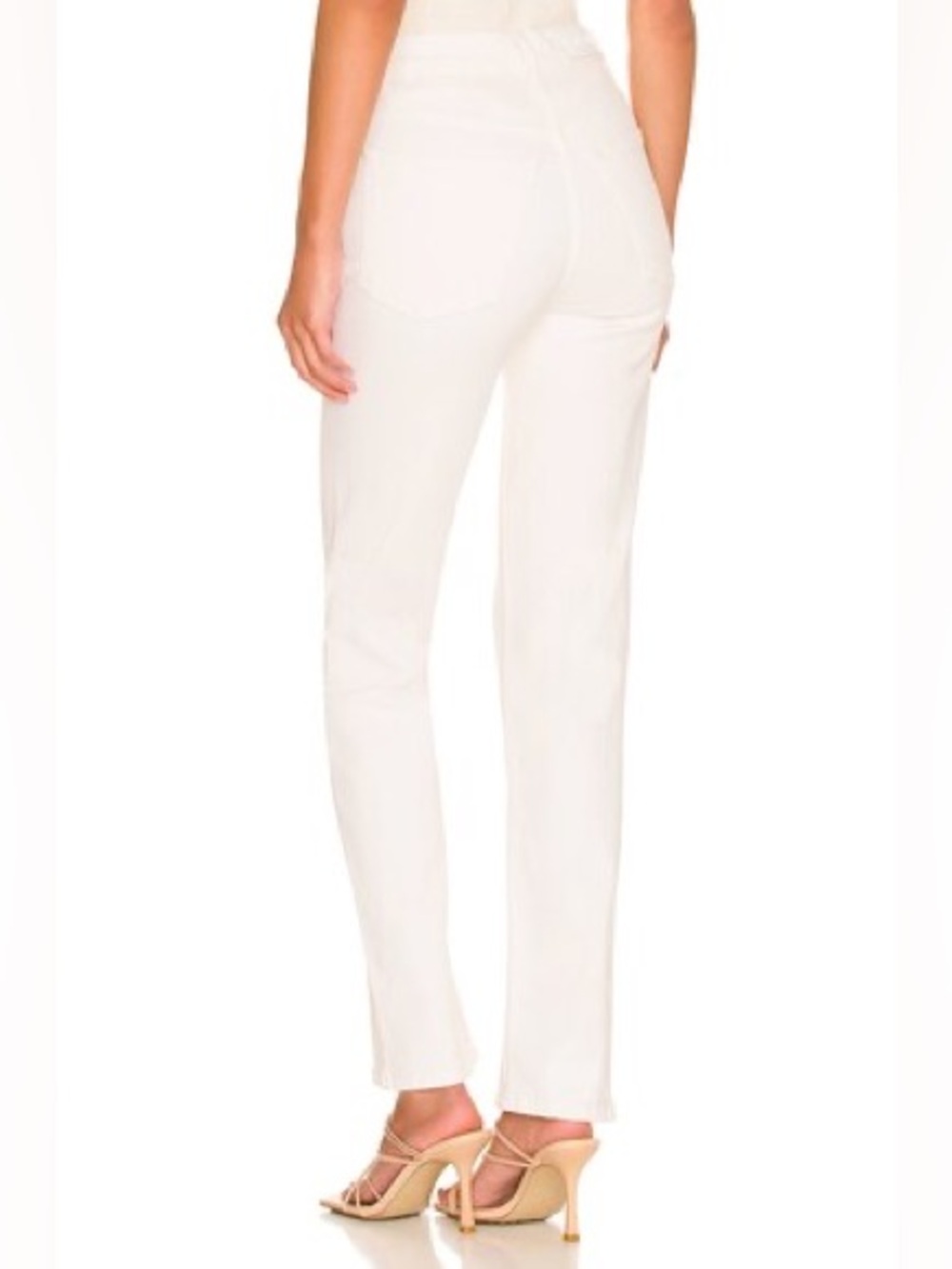 Re/Done Originals 70's Straight Jeans in Vintage White Women Size 23 NWT $250 - Picture 2 of 12